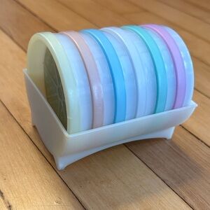 Tupperware Vintage Coaster set
